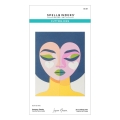 Bild 1 von Spellbinders Sensory Facets Etched Dies by Jaycee Gaspar - Stanz-Set Gesicht