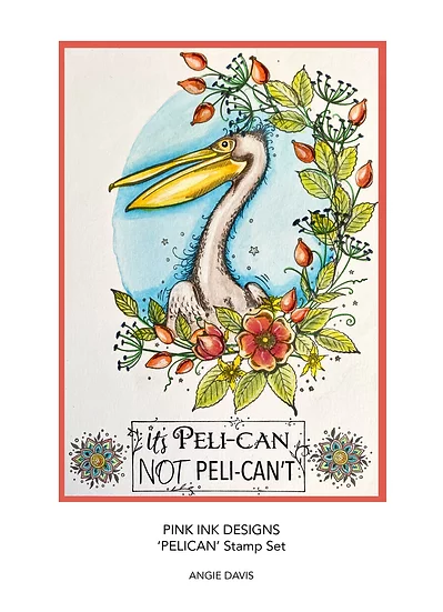 Bild 5 von Pink Ink Designs - Stempel Pelican - Pelikan