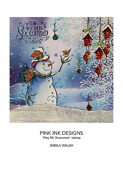 Bild 7 von Pink Ink Designs - Stempel  Hey Mr Snowman - Schneemann