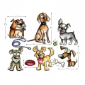 Bild 2 von Sizzix Framelits Dies Crazy Dogs By Tim Holtz