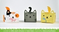 Bild 4 von Lawn Fawn Cuts  - Stanzschablone Tiny Gift Box Cat add-on Katze