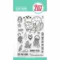 Avery Elle Clear Stamps - Underwater Friends - Meerjungfrau