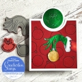 Bild 7 von Crackerbox & Suzy Stamps Cling - Gummistempel Grinch Hand with Ornaments Set
