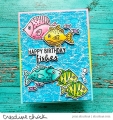 Bild 4 von Hero Arts Cling Stamp - Aqua Texture Bold Prints - Wasser