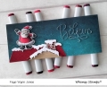 Bild 6 von Whimsy Stamps Die Stanze - Santa Sneaking Die Set - Weihnachtsmann
