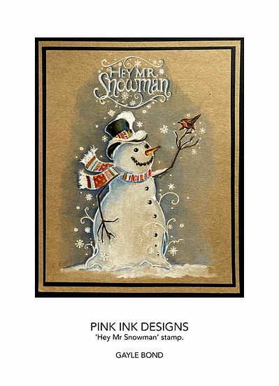 Bild 12 von Pink Ink Designs - Stempel  Hey Mr Snowman - Schneemann