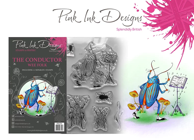 Bild 13 von Pink Ink Designs - Stempel The Conductor - Dirigent