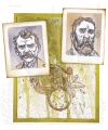 Bild 2 von The Art of Brett Weldele Cling Mount Stamps Gummistempel - Selfies, Gents