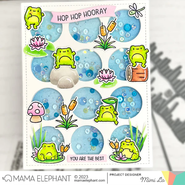 Bild 2 von Mama Elephant - Clear Stamps LITTLE FROG AGENDA