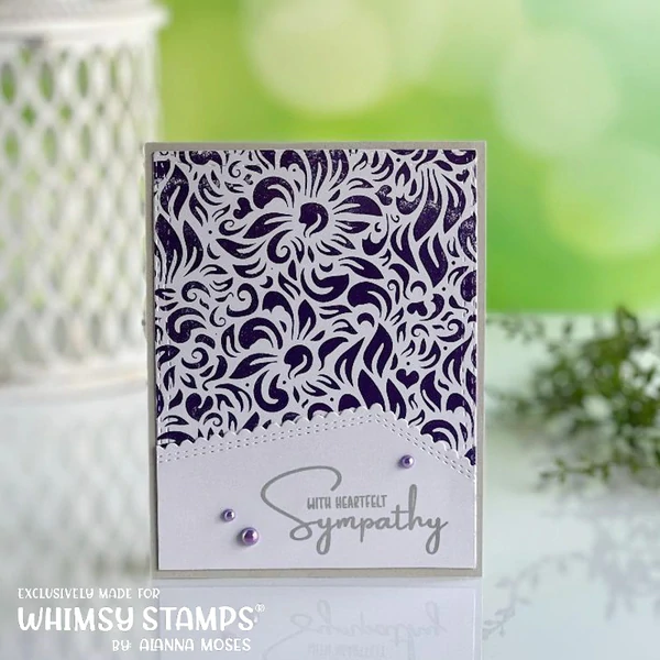 Bild 5 von Whimsy Stamps - Floral A2 Hot Foil Plates