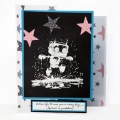 Bild 4 von Cosmic Shimmer Pre Cut Stamp - Gummistempel - Andy Skinner Bot-ology Rainy Day