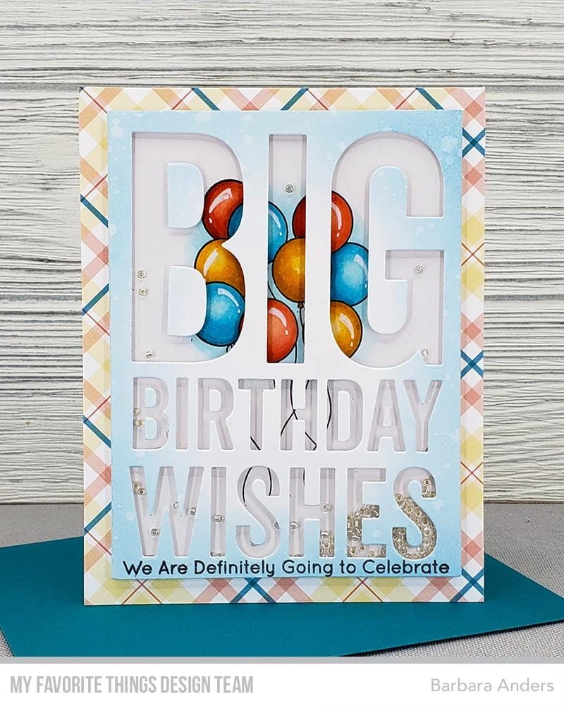 Bild 2 von My Favorite Things - Big Birthday Wishes Die-namics - Stanze Geburtstag