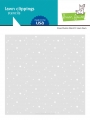 Lawn Fawn Stencil - Snow Flurries Background Stencil