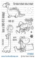 Your Next Stamp Clear Stamp Dino-Mite Holiday Stamp Set