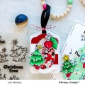 Bild 6 von Whimsy Stamps Clear Stamps - Rockin' Christmas Tree - Weihnachtsbaum