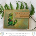 Bild 3 von The Rabbit Hole Designs Clear Stamps  - Caffeinated Chameleon - Chamäleons