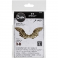 Sizzix 3-D Impresslits Winged By Tim Holtz - Stanze inkl. Prägefolder Flügel