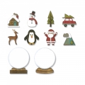 Bild 2 von Sizzix Thinlits Dies Stanzschablone By Tim Holtz Tiny Snowglobes
