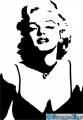 StempelBar Stempelgummi Marilyn Monroe