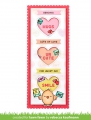 Bild 4 von Lawn Fawn Cuts  - Stanzschablone Scalloped Slimline with Hearts: portrait