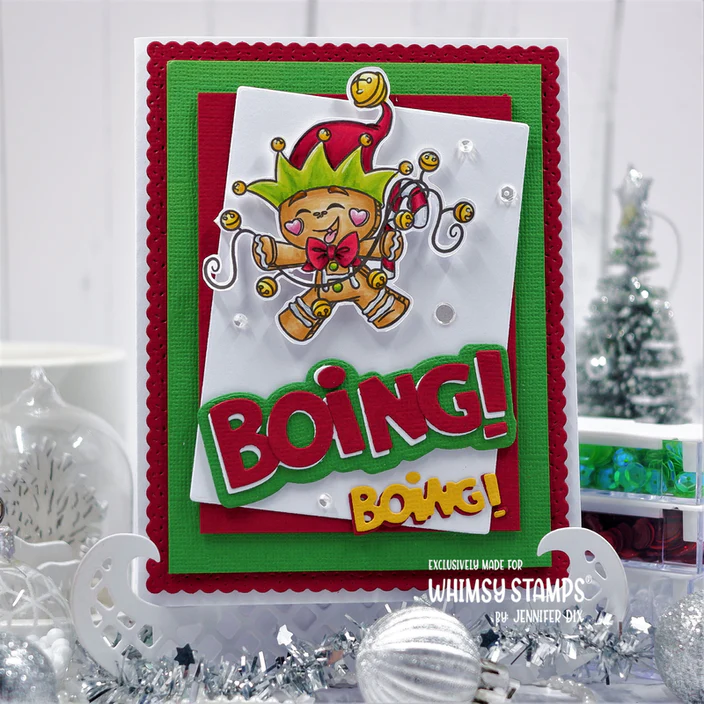 Bild 3 von Whimsy Stamps Clear Stamps - Gingerbread Dreams
