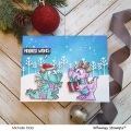 Bild 5 von Whimsy Stamps Clear Stamps - Dragon Christmas Wishes Drachen Weihnachten