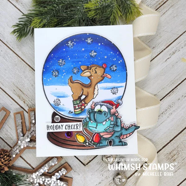 Bild 6 von Whimsy Stamps Clear Stamps - Dudley's Christmas
