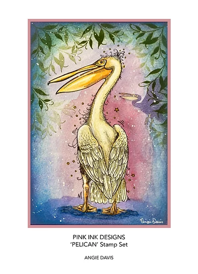 Bild 3 von Pink Ink Designs - Stempel Pelican - Pelikan