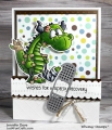 Bild 3 von Whimsy Stamps Clear Stamps  - Get Well Dragons -Gute Besserung Drachen