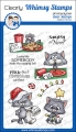 Whimsy Stamps Clear Stamps - Cat Do Christmas