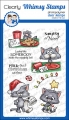 Whimsy Stamps Clear Stamps - Cat Do Christmas