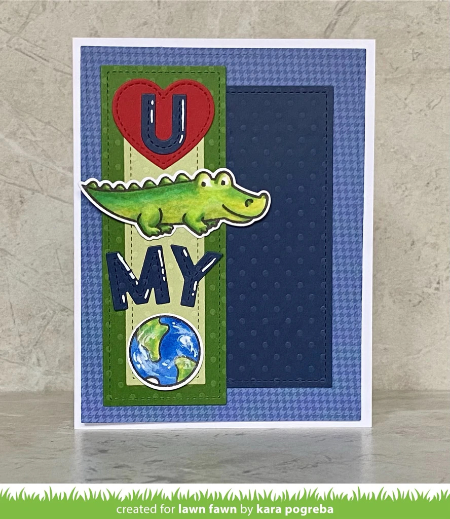 Bild 5 von Lawn Fawn Clear Stamps - Croc My World