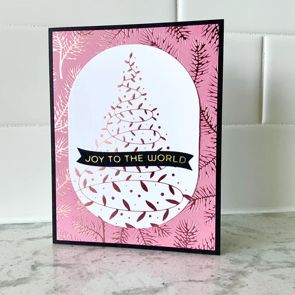 Bild 13 von Spellbinders - Glimmer Hot Foil Plate - Swirling Foliage Tree