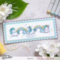 Bild 6 von Heffy Doodle Clear Stamps Set - Fluffy Puffy Unicorns - Stempel Einhorn