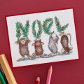 Bild 6 von Spellbinders Noel Cling Rubber Stamp Set - House Mouse Stempelgummi