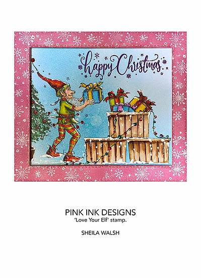Bild 9 von Pink Ink Designs - Stempel  Love Your Elf  - Weihnachtself