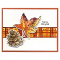 Bild 9 von Stampendous Perfectly Clear Stamps - Autumn Leaves - Herbstblätter