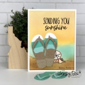 Bild 5 von Honey Bee Stamps DieCuts - Beach Scene A7 - Stanzschablone  Strand Szene