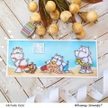 Bild 2 von Whimsy Stamps Clear Stamps - Hippo Fun in the Sun