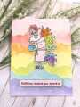 Bild 3 von The Rabbit Hole Designs Clear Stamps  - Caffeinated - Unicorn - Einhorn