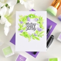 Bild 6 von Pinkfresh Studio Stencil - Wild Meadow Wreath  - Schablonen