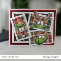 Bild 6 von Whimsy Stamps Clear Stamps  - Dragon Holiday Peekers - Drache