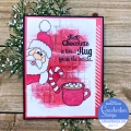 Bild 3 von Crackerbox & Suzy Stamps Cling - Gummistempel Side Santa - Weihnachtsmann