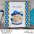 Bild 7 von Gummistempel Stamping Bella Cling Stamp GNOME POLICE OFFICER