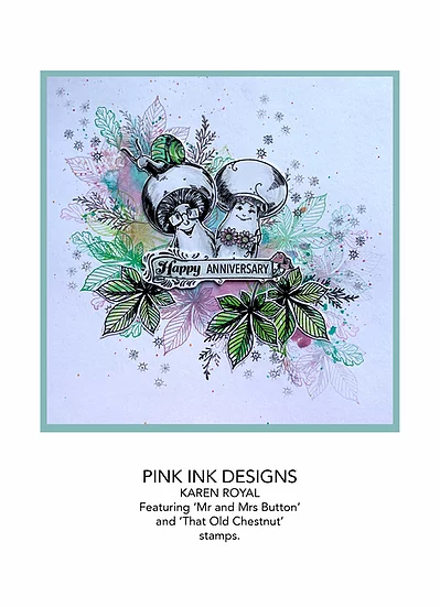 Bild 12 von Pink Ink Designs - Stempel  Mr & Mrs Button - Pilz