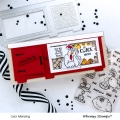 Bild 2 von Stanzschablone Whimsy Stamps Slimline Chicken Coop Die Set - Hühnerstall