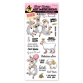 Art Impressions Clear Stamps with dies Sheep Set - Stempelset inkl. Stanzen