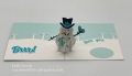 Bild 2 von Karen Burniston Dies Snowman Pop-Up Stanze Schneemann