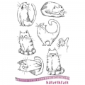 Katzelkraft Stempelgummi - Les Chats russes - Katzenbande