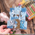 Bild 5 von Waffle Flower Castle Die-n-stencil - Burg und Schablone